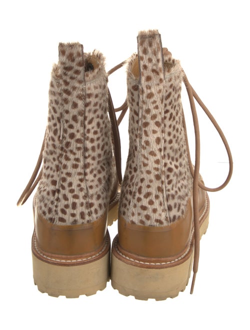 Ulla Johnson Etna Ponyhair Combat Boots
