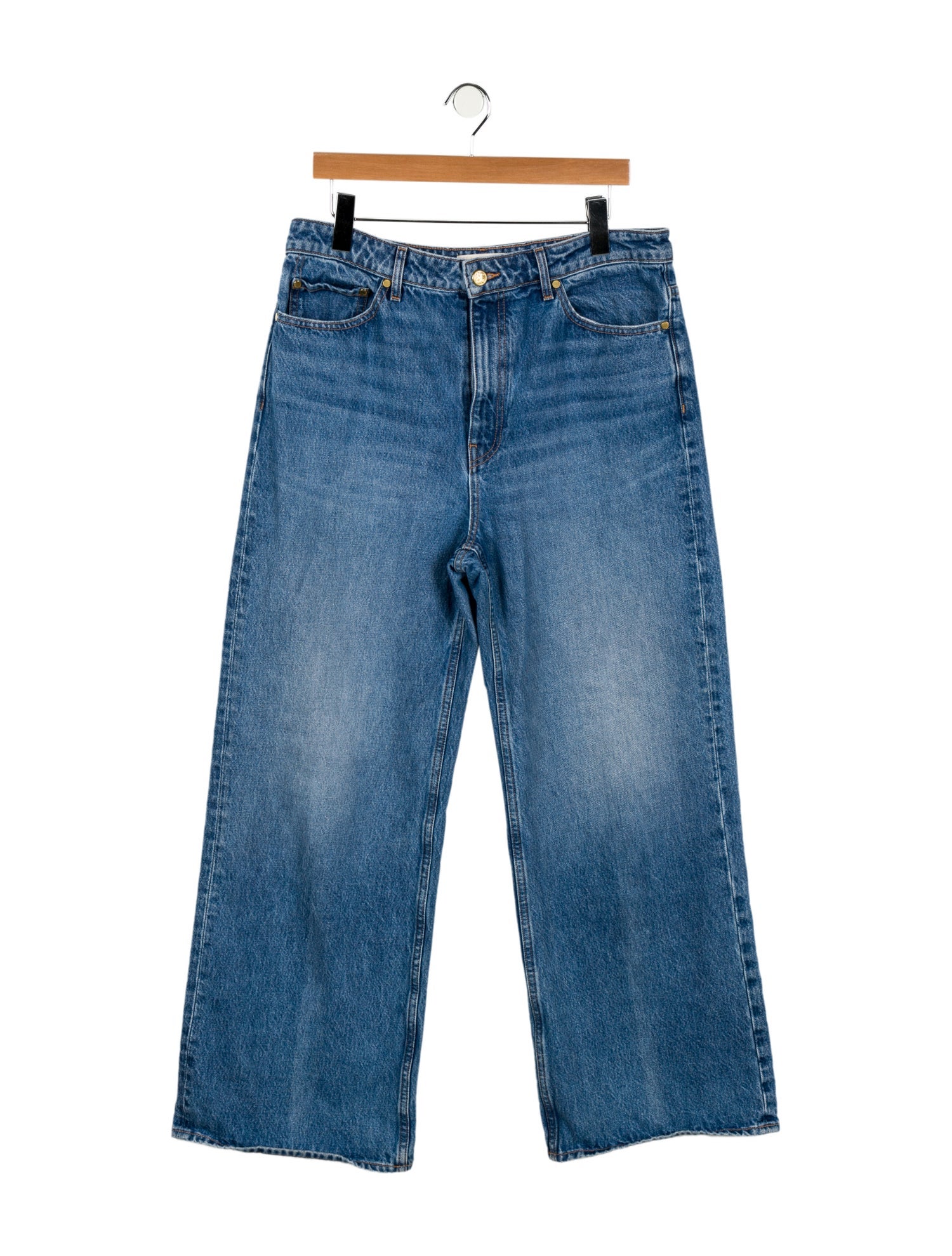 Ulla Johnson High-Rise Wide Leg Jeans
