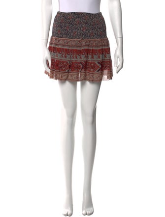 Ulla Johnson Silk Mini Skirt