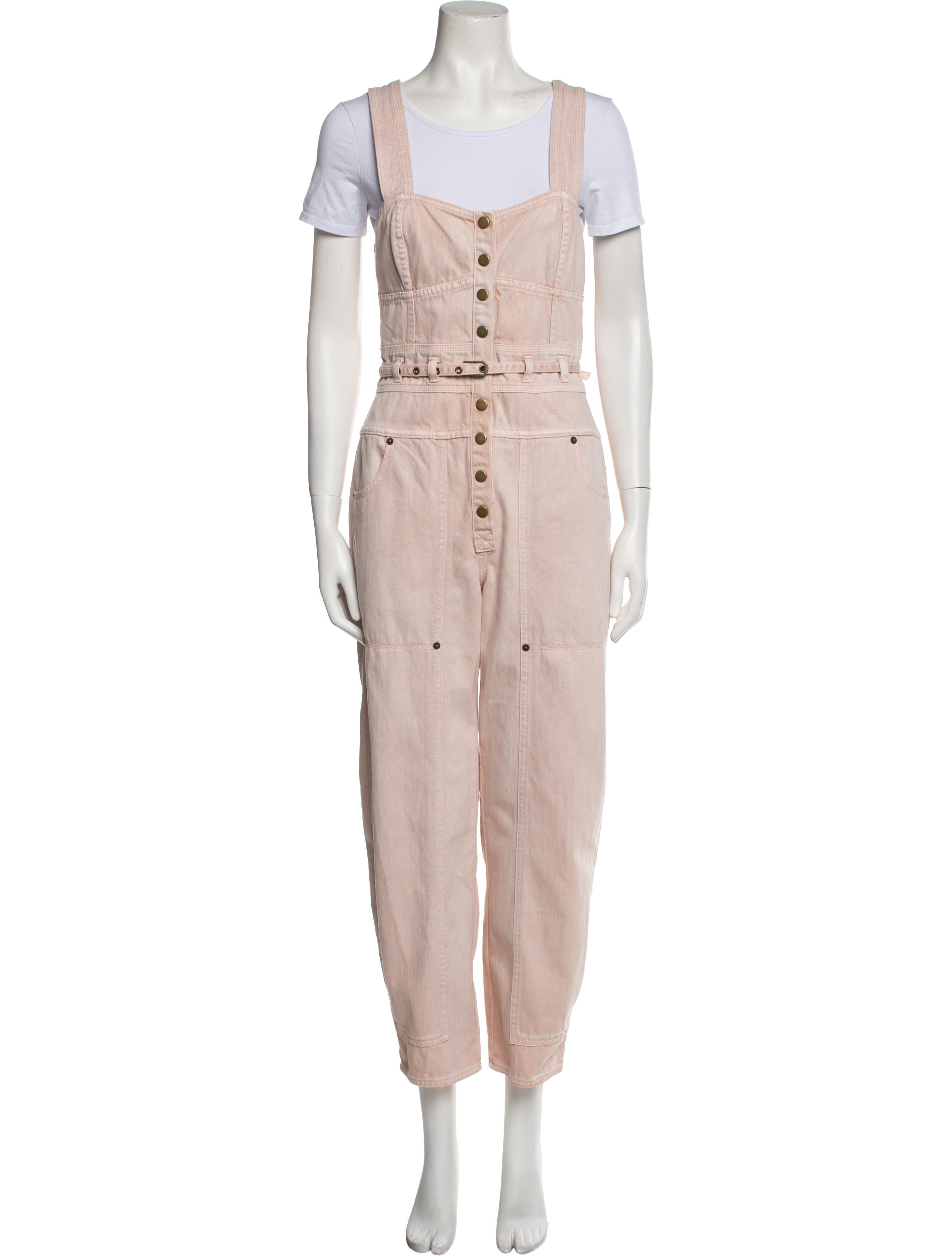 Ulla Johnson Square Neckline Jumpsuit