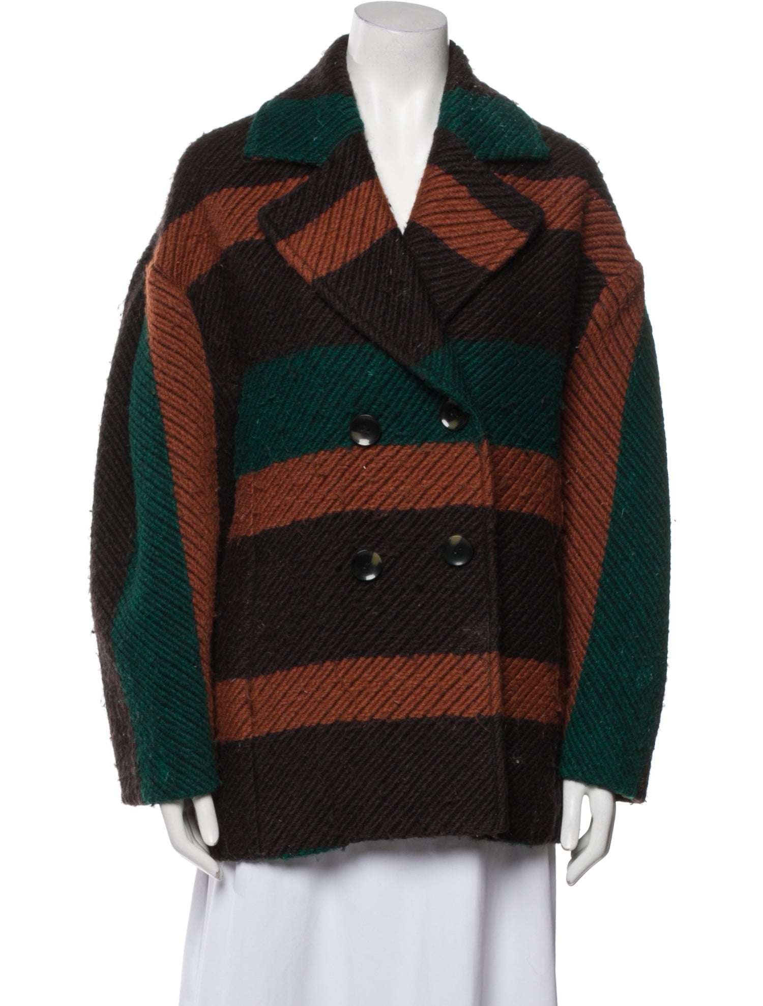 Ulla Johnson Striped Coat