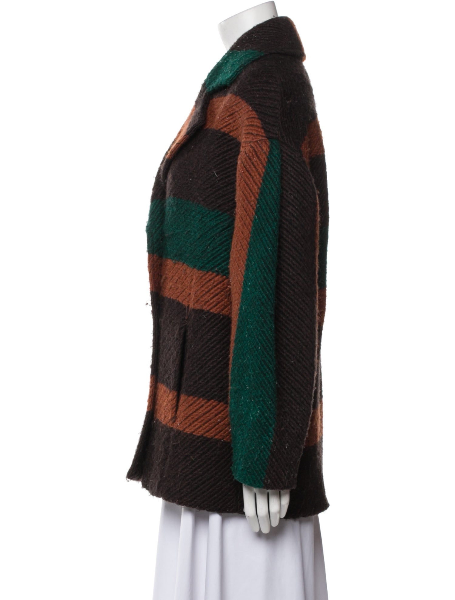 Ulla Johnson Striped Coat