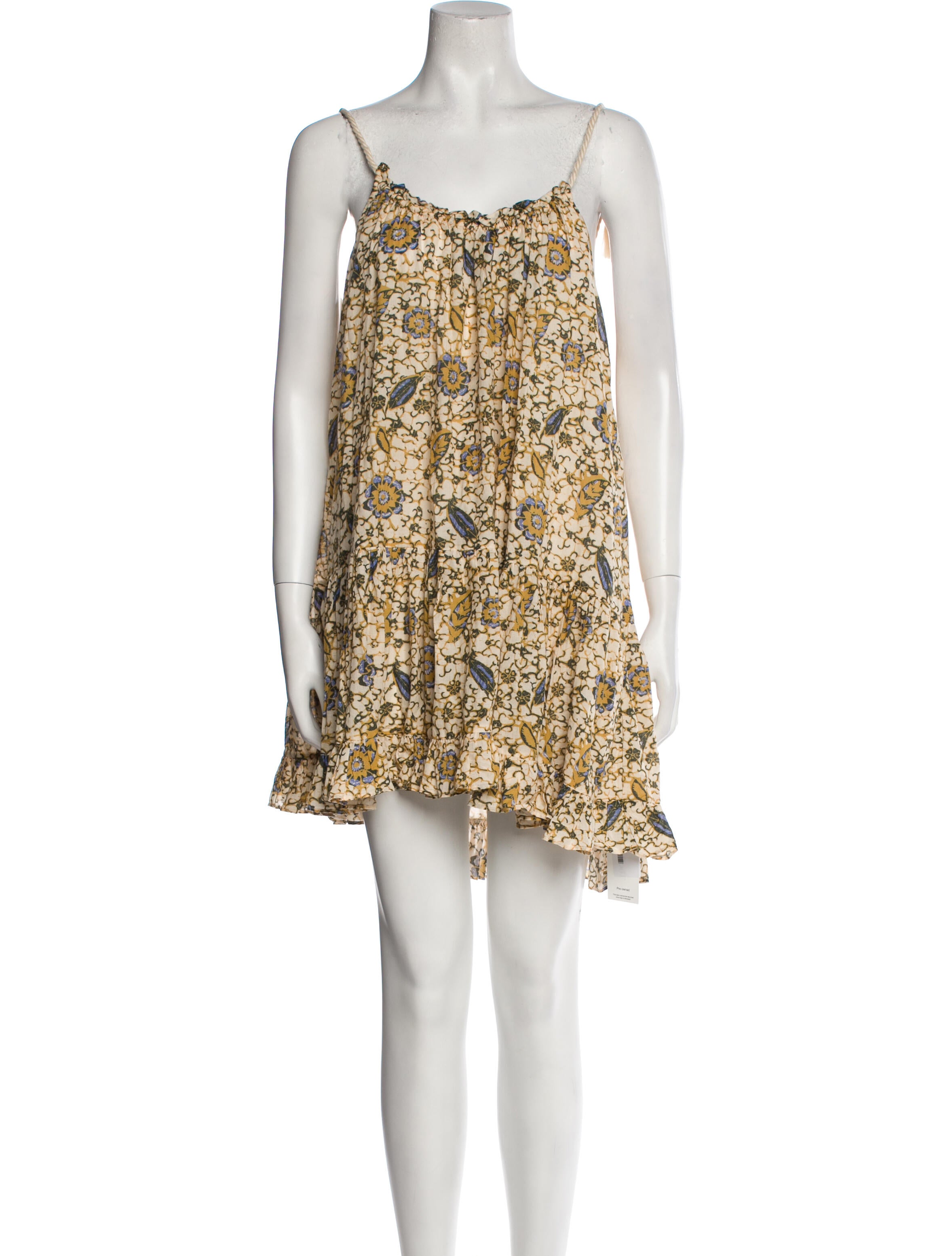 Ulla Johnson Floral Print Mini Dress