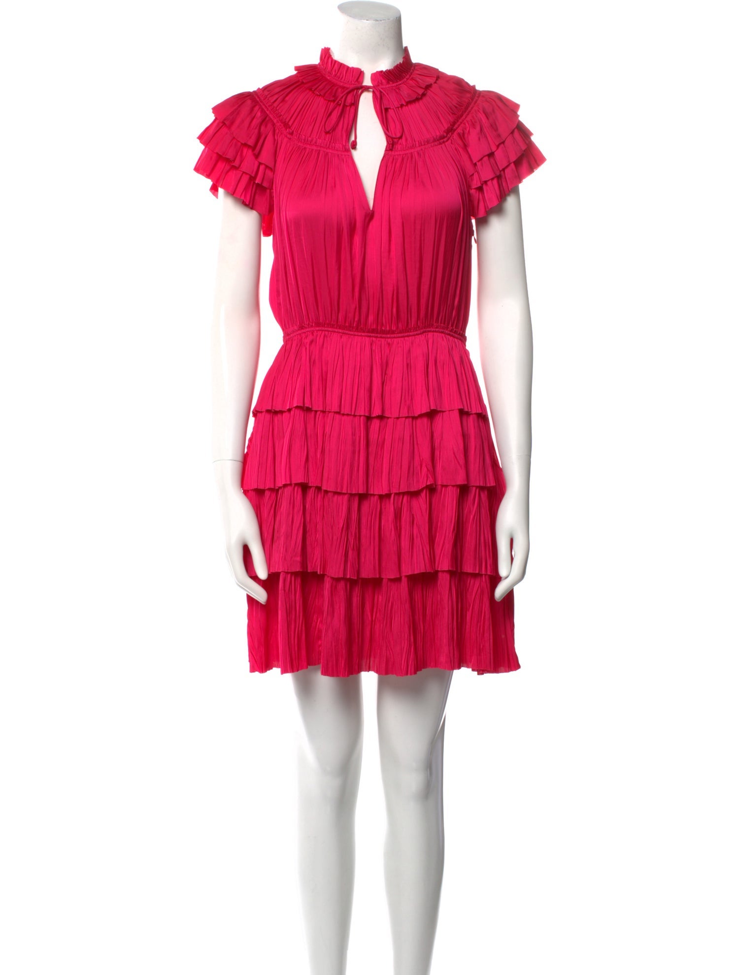 Ulla Johnson Mock Neck Mini Dress