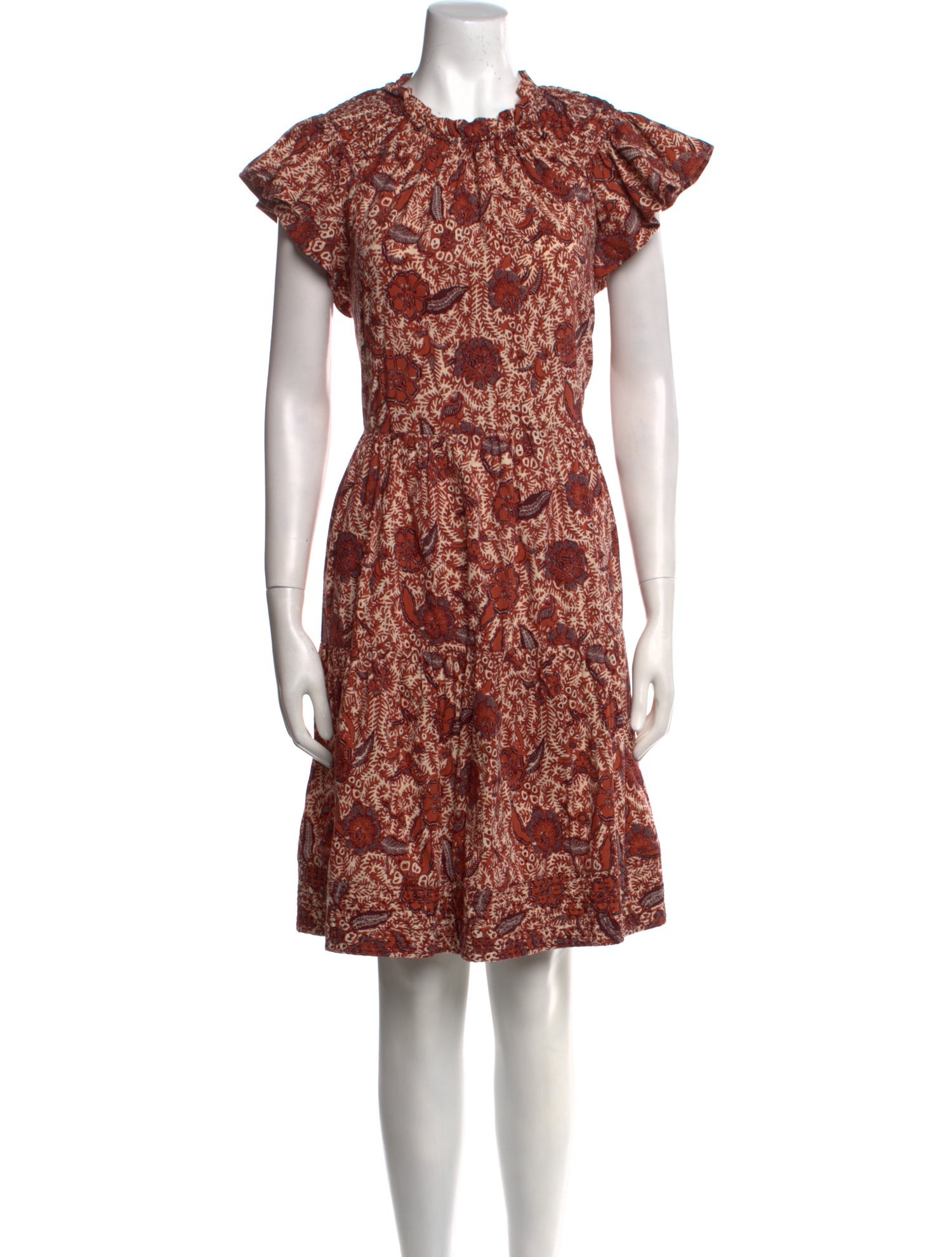 Ulla Johnson Floral Print Long Dress