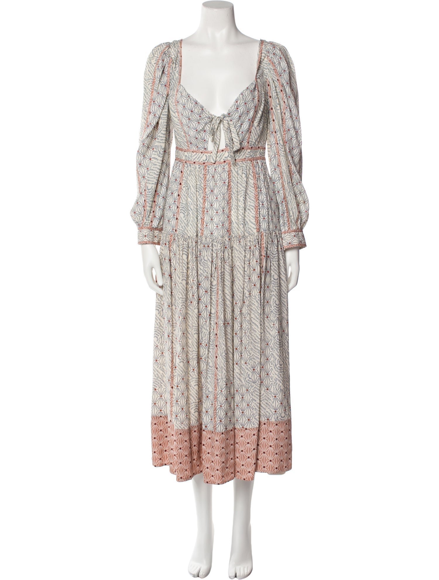 Ulla Johnson Floral Print Long Dress