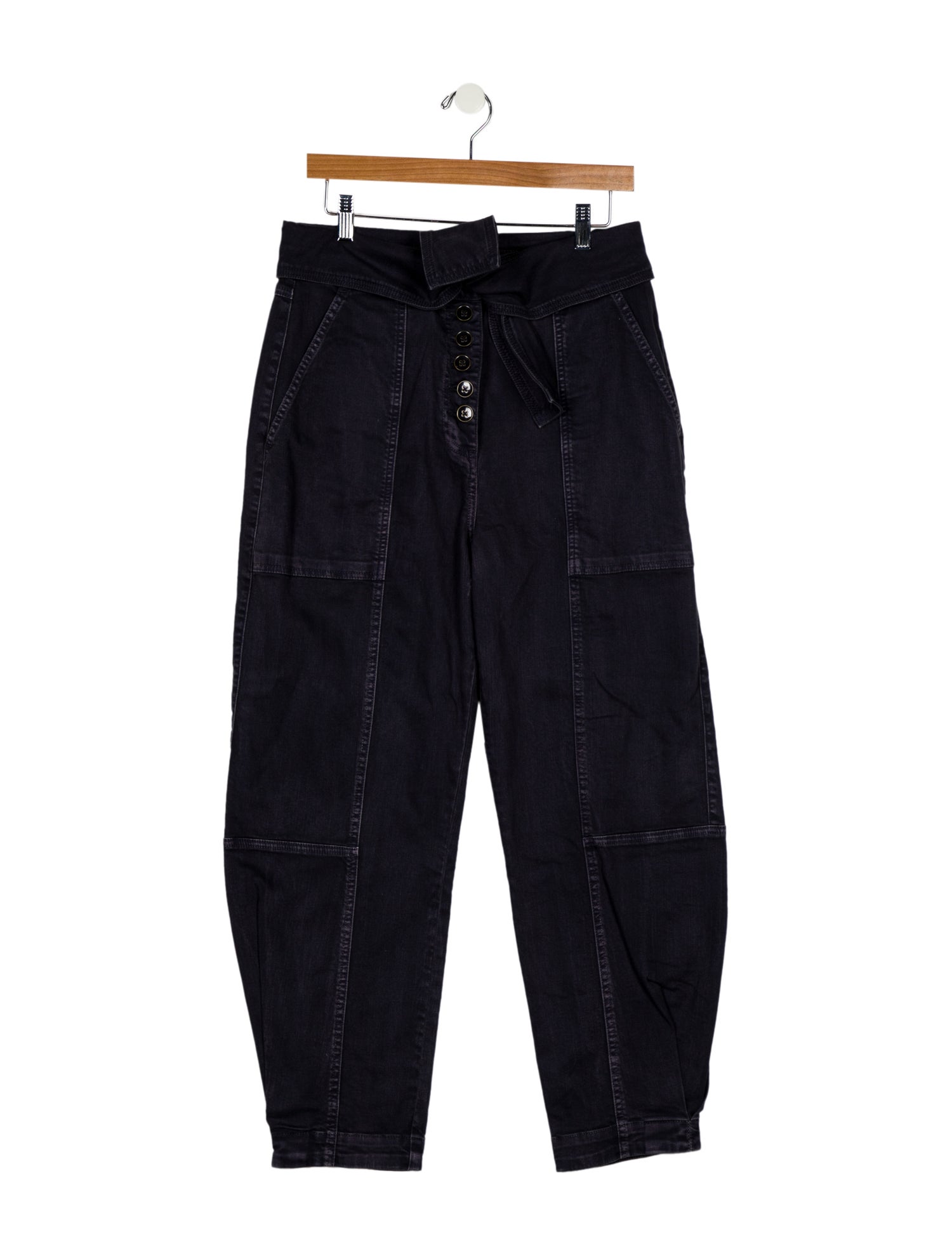 Ulla Johnson High-Rise Straight Leg Jeans