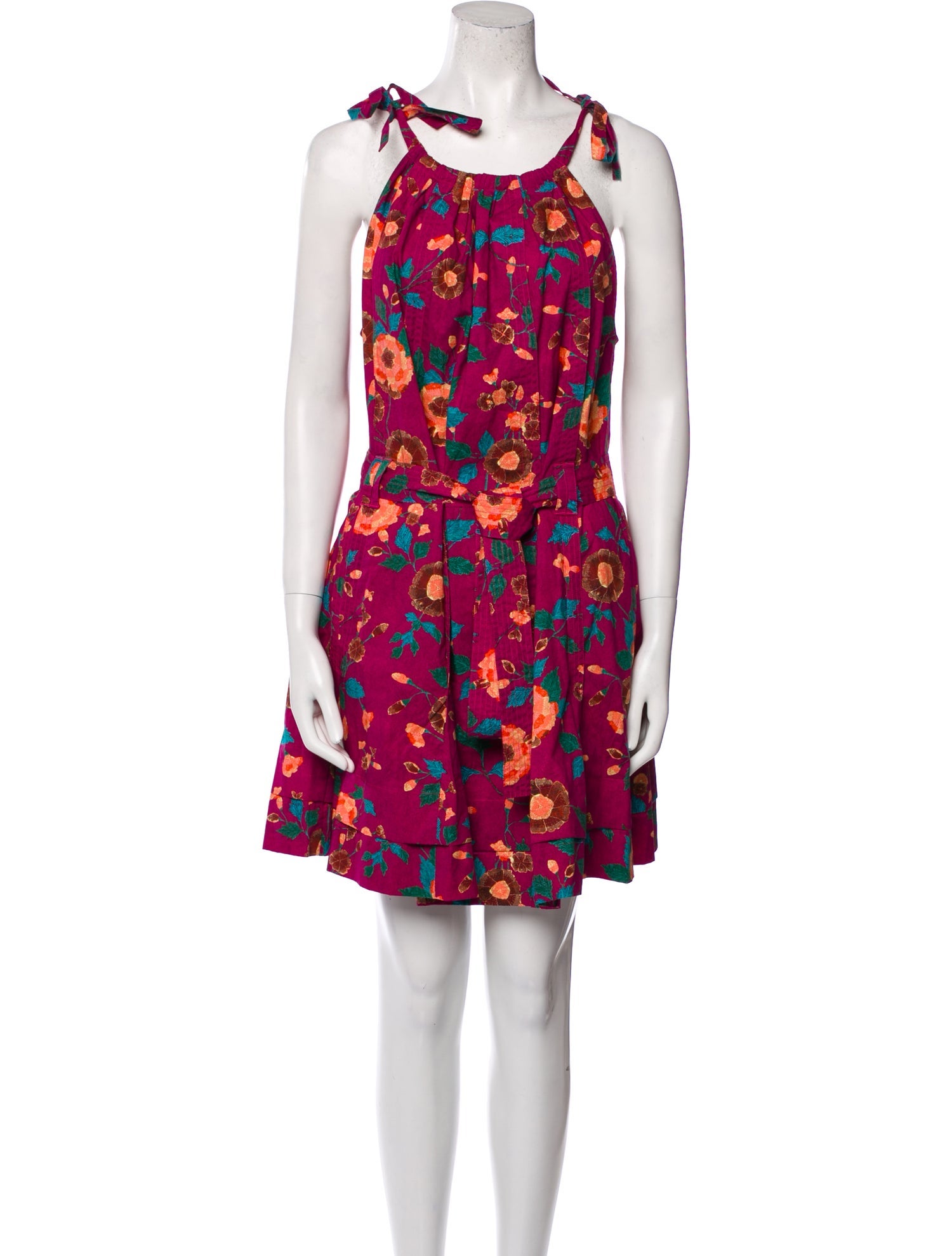 Ulla Johnson Floral Print Mini Dress