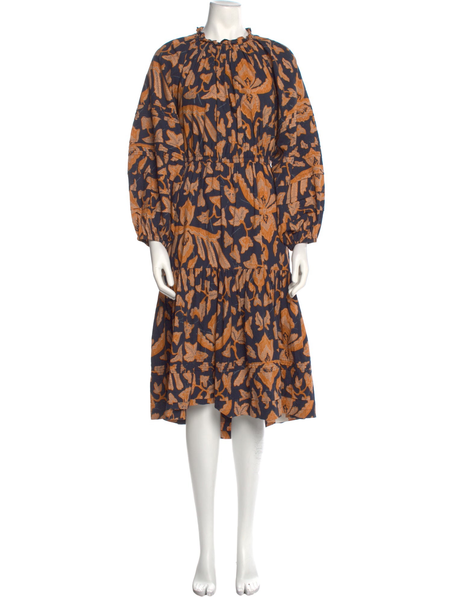 Ulla Johnson Printed Midi Length Dress