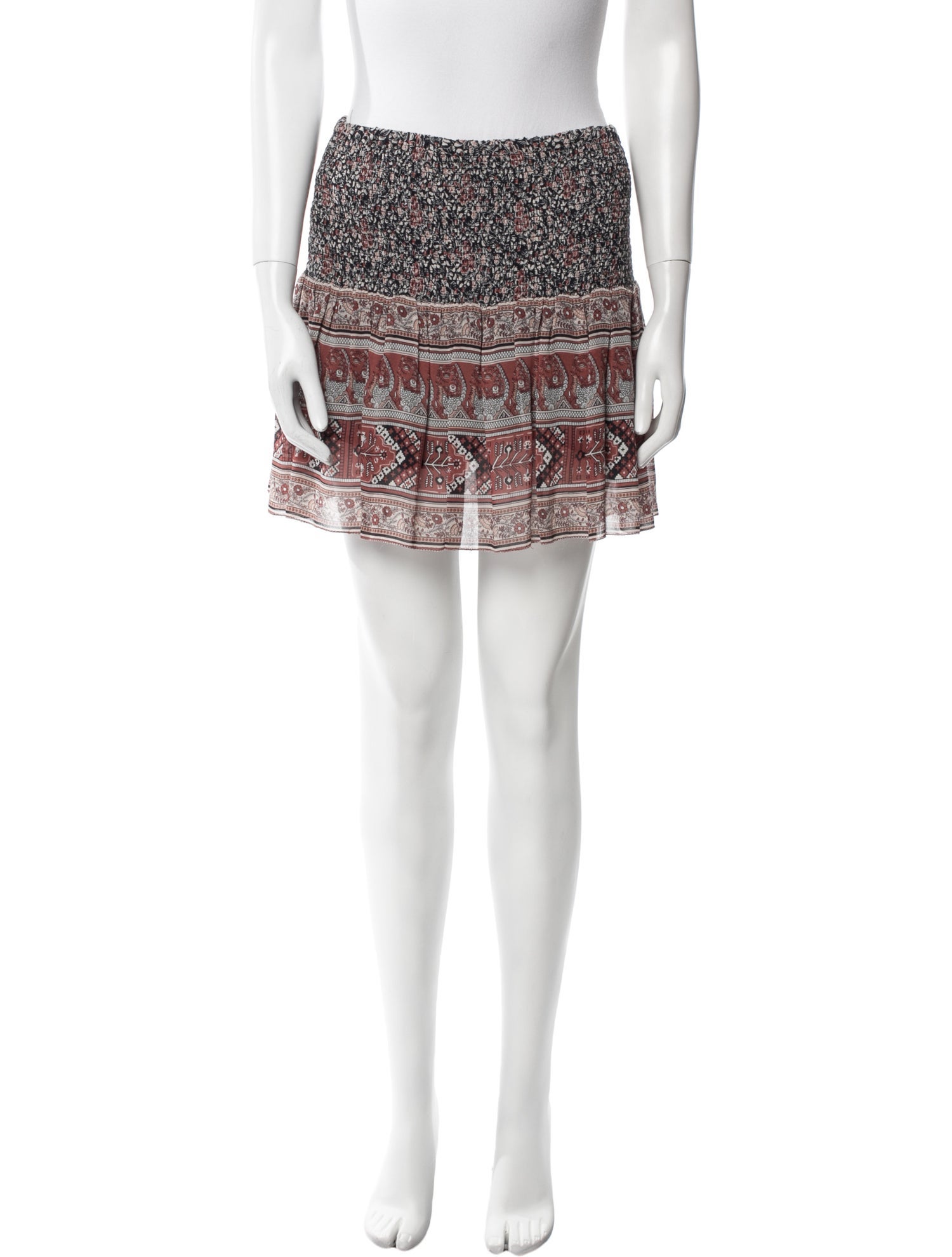 Ulla Johnson Silk Mini Skirt