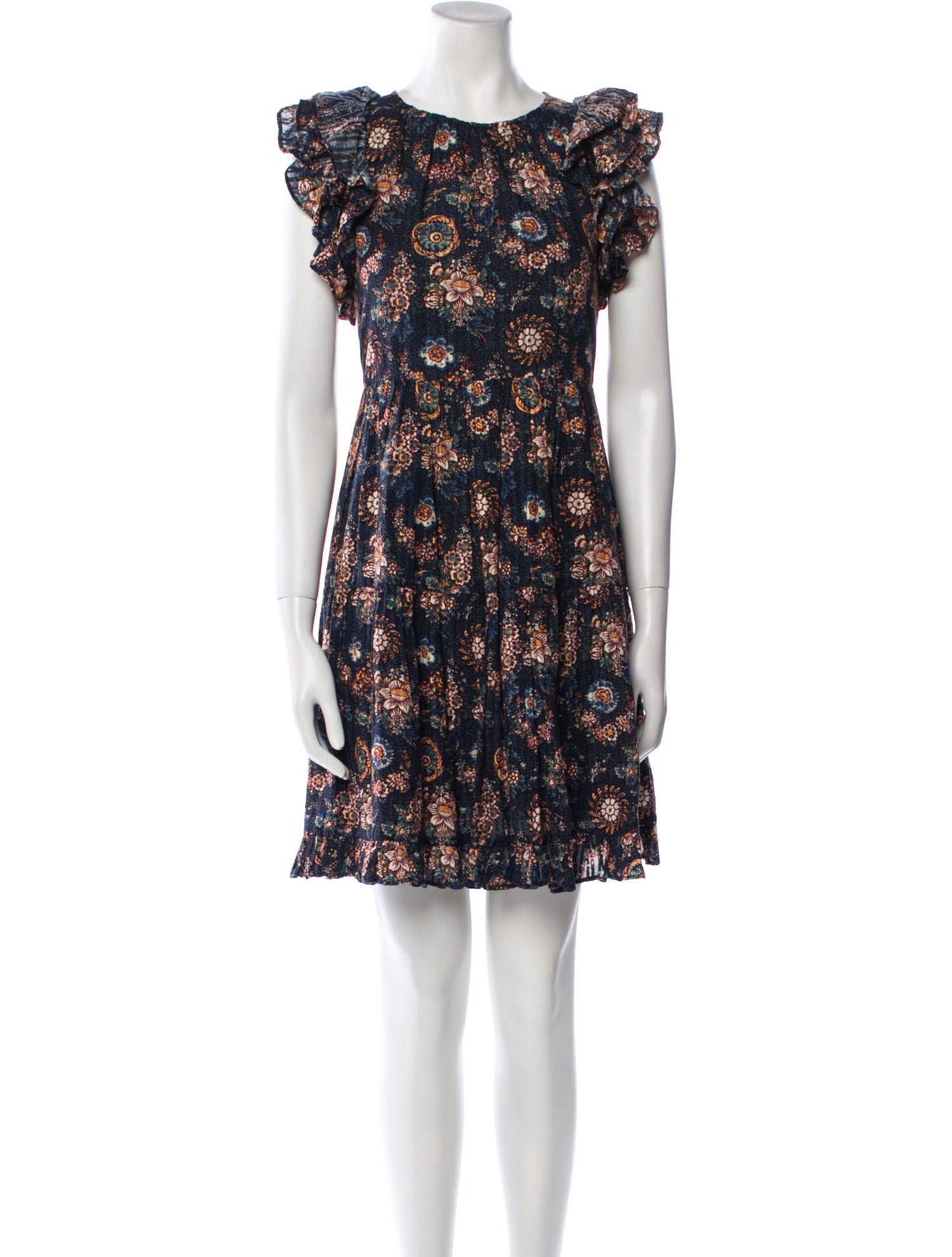 Ulla Johnson Floral Print Mini Dress