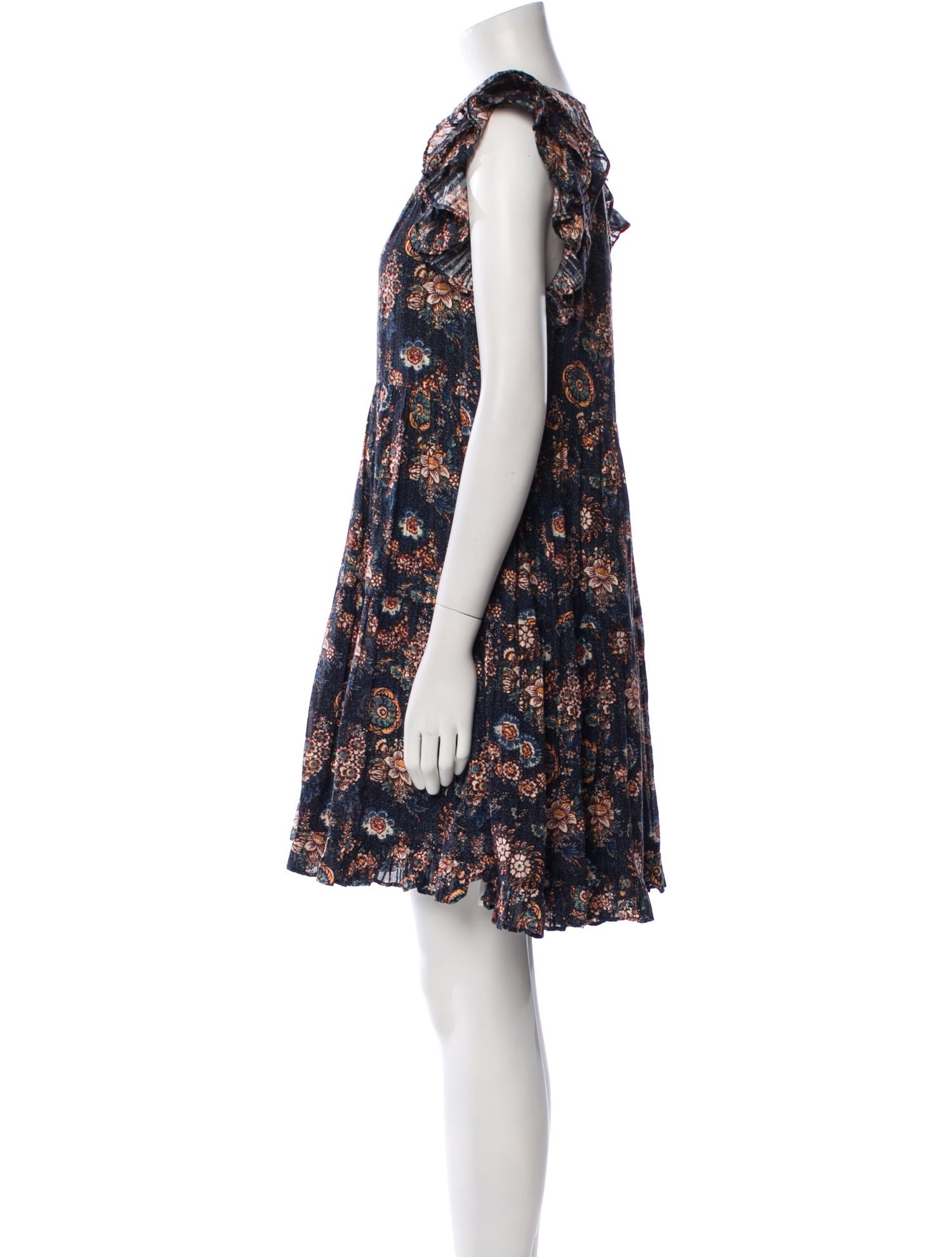 Ulla Johnson Floral Print Mini Dress