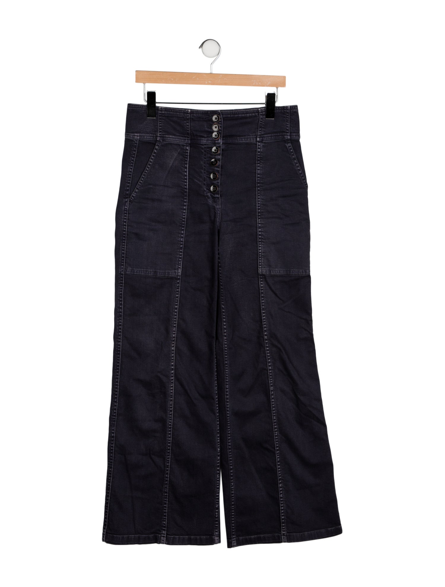 Ulla Johnson High-Rise Wide Leg Jeans