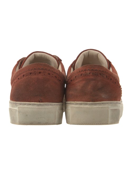 Ulla Johnson Suede Lasercut Accents Sneakers