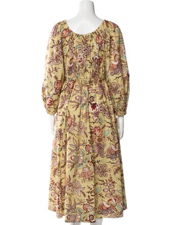 Ulla Johnson Printed Midi Length Dress