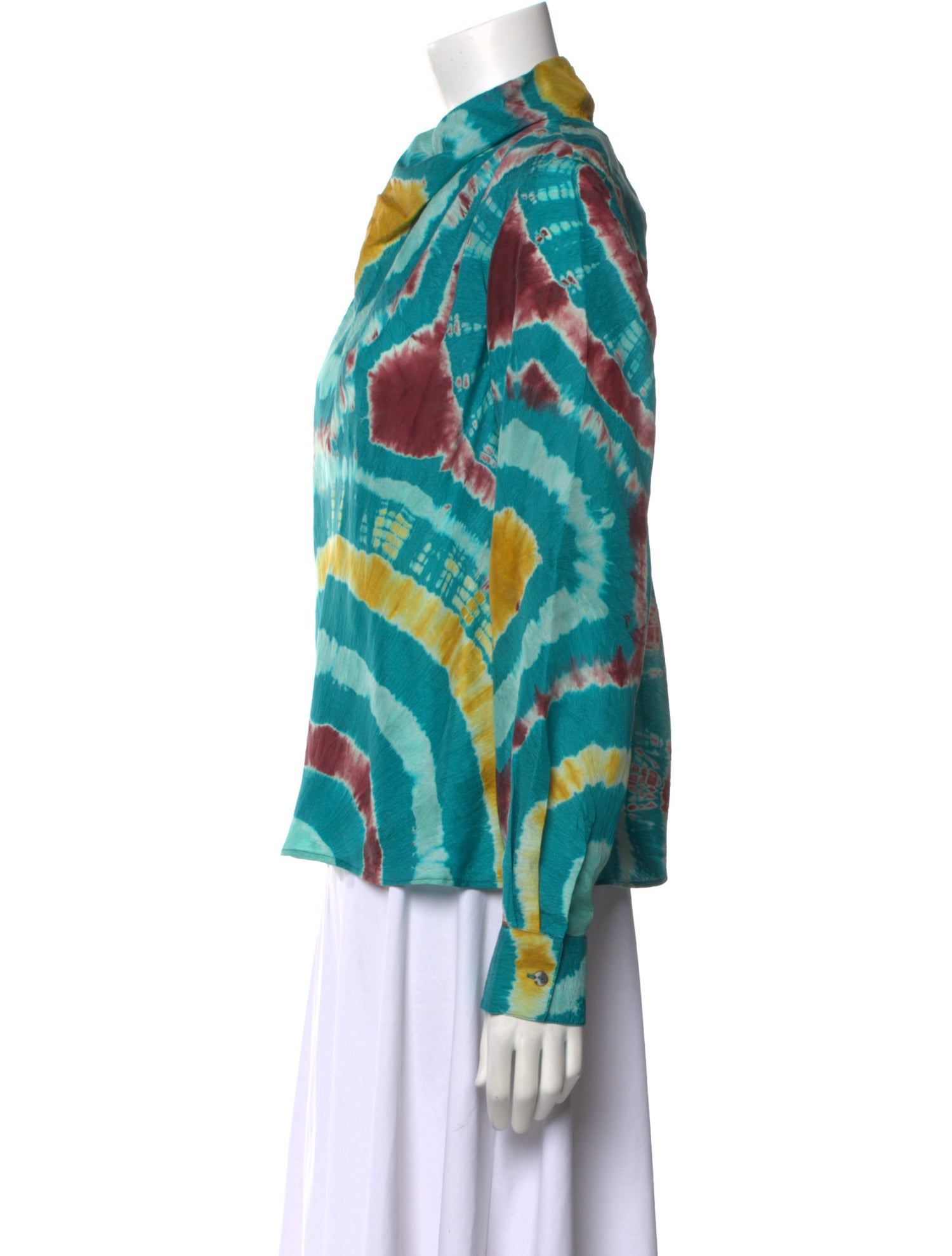 Ulla Johnson Silk Printed Sweatshirt