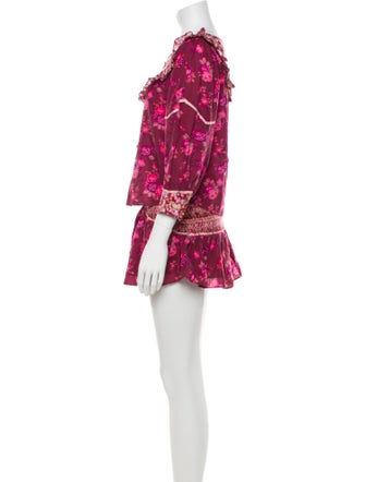 LoveShackFancy Floral Print Skirt Set