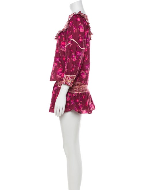 LoveShackFancy Floral Print Skirt Set