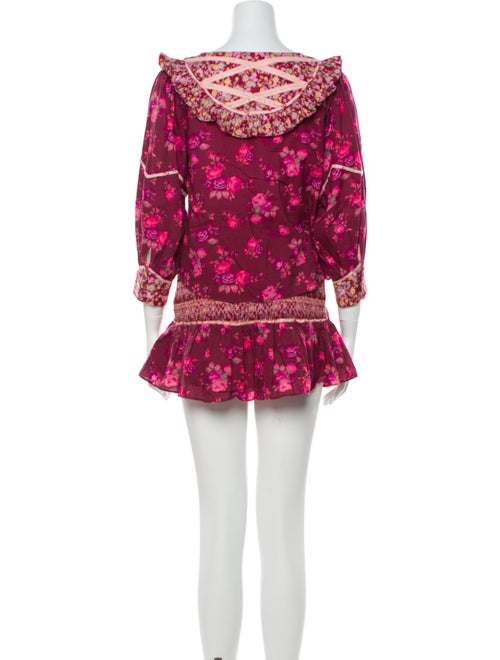 LoveShackFancy Floral Print Skirt Set