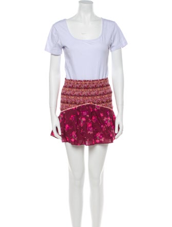 LoveShackFancy Floral Print Skirt Set