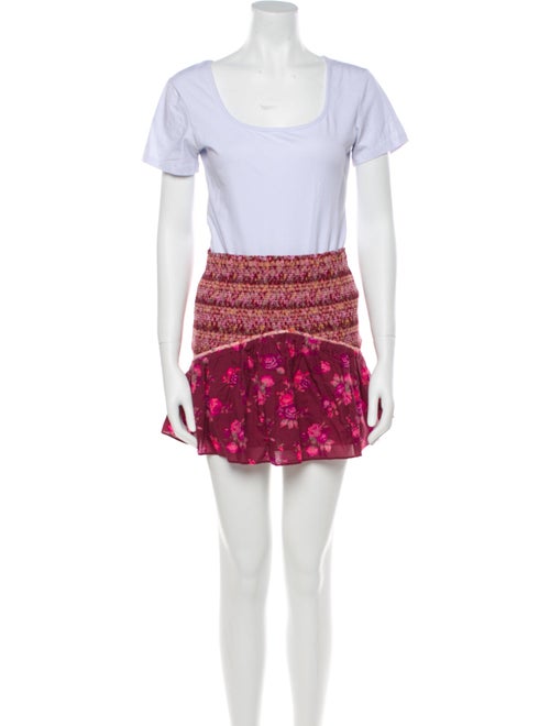 LoveShackFancy Floral Print Skirt Set