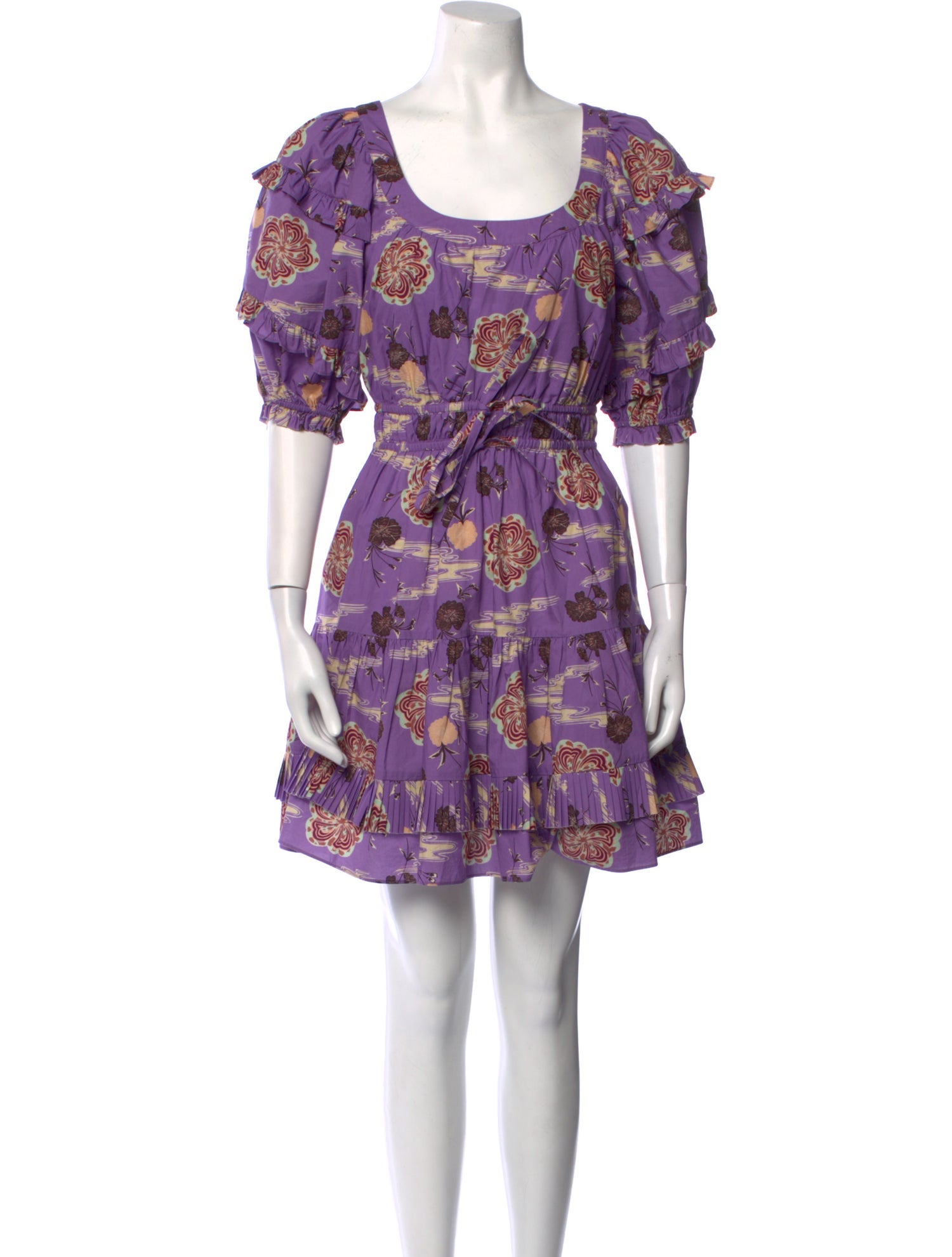 Ulla Johnson Floral Print Mini Dress