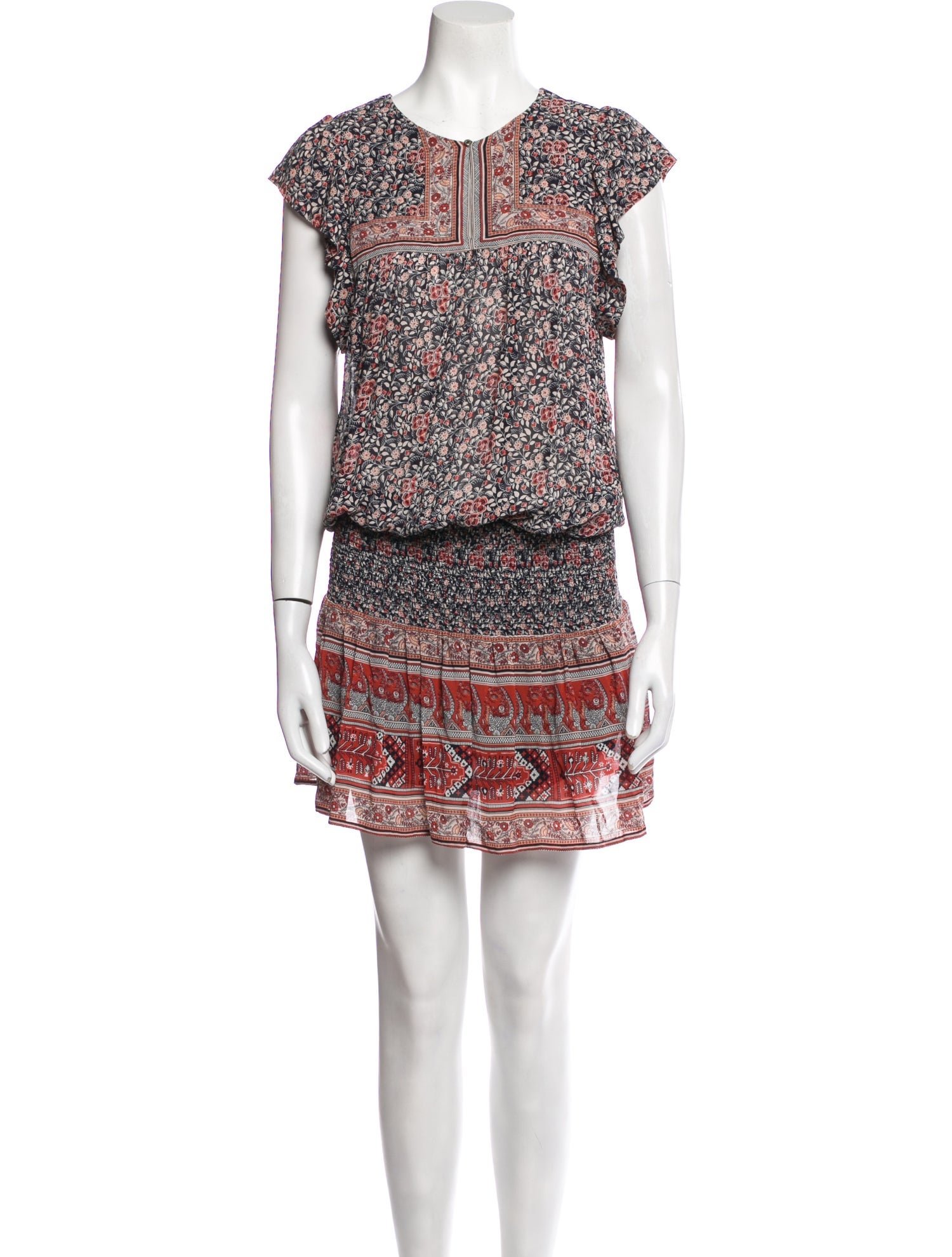 Ulla Johnson Silk Knee-Length Dress