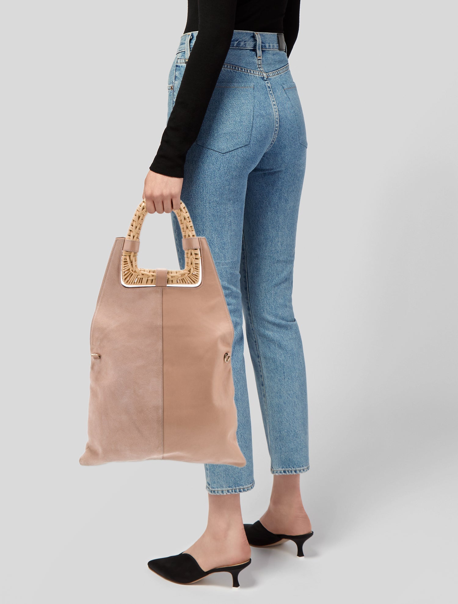 Ulla Johnson Leather Top Handle Bag
