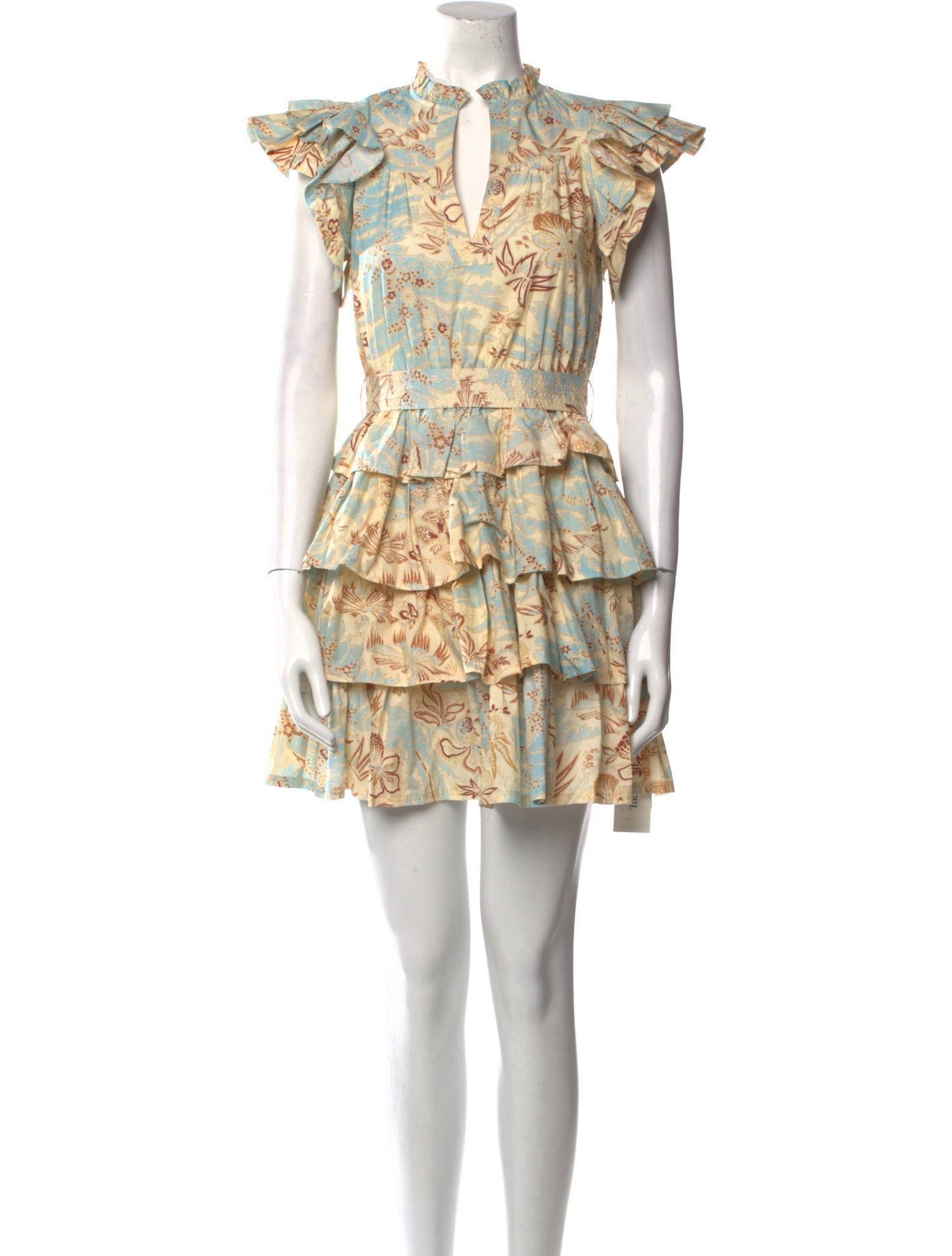 Ulla Johnson Floral Print Mini Dress