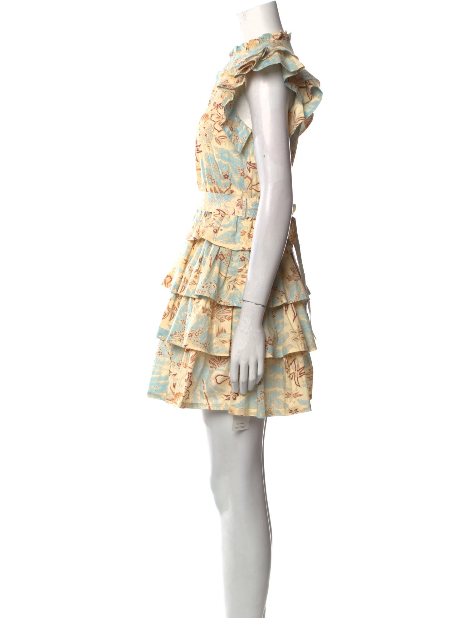 Ulla Johnson Floral Print Mini Dress