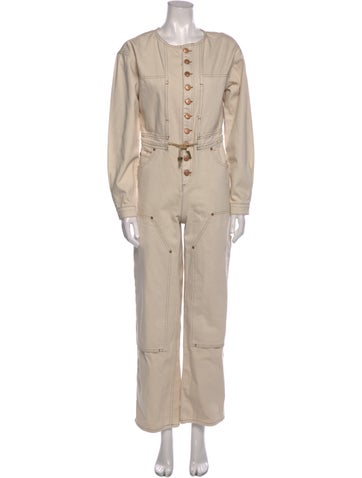 Ulla Johnson Jumpsuits and Rompers Crew Neck Jumpsuit Petite