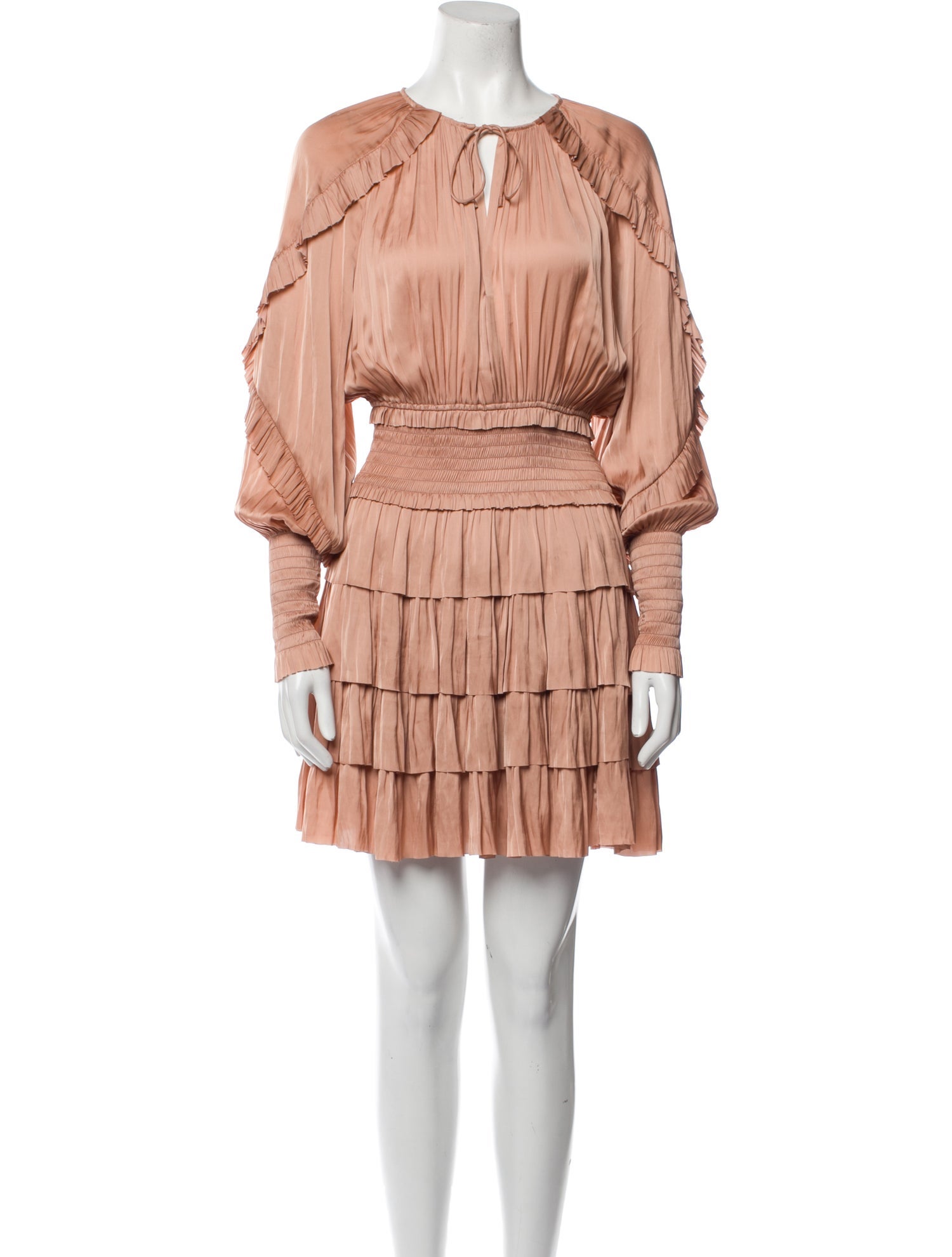 Ulla Johnson Crew Neck Mini Dress