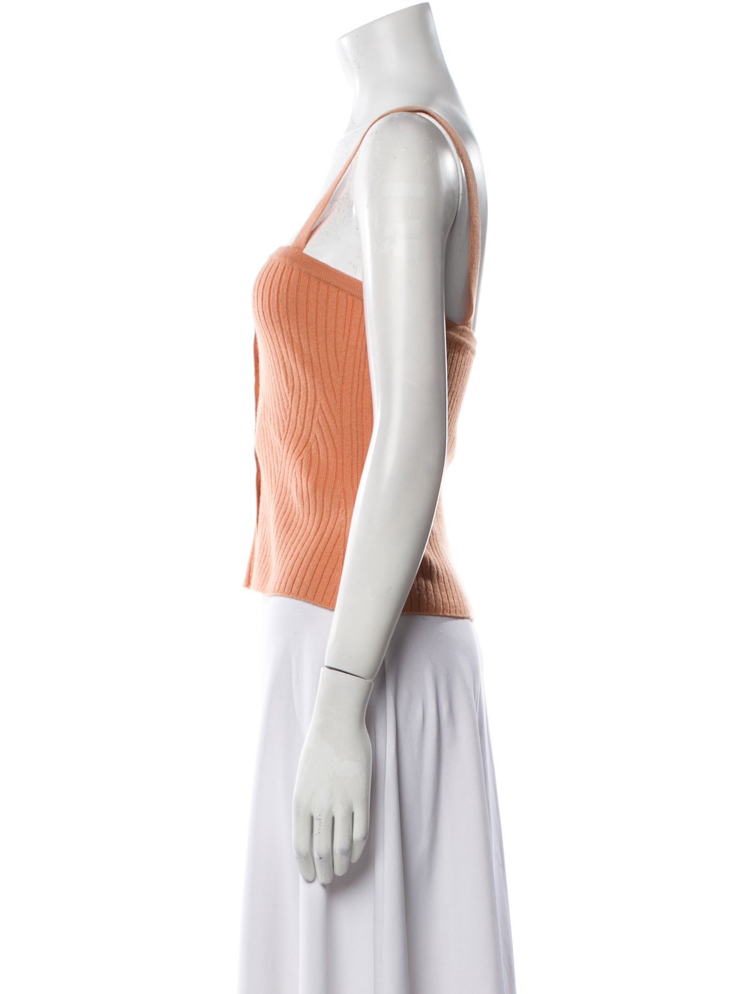 Ulla Johnson Wool Square Neckline Crop Top