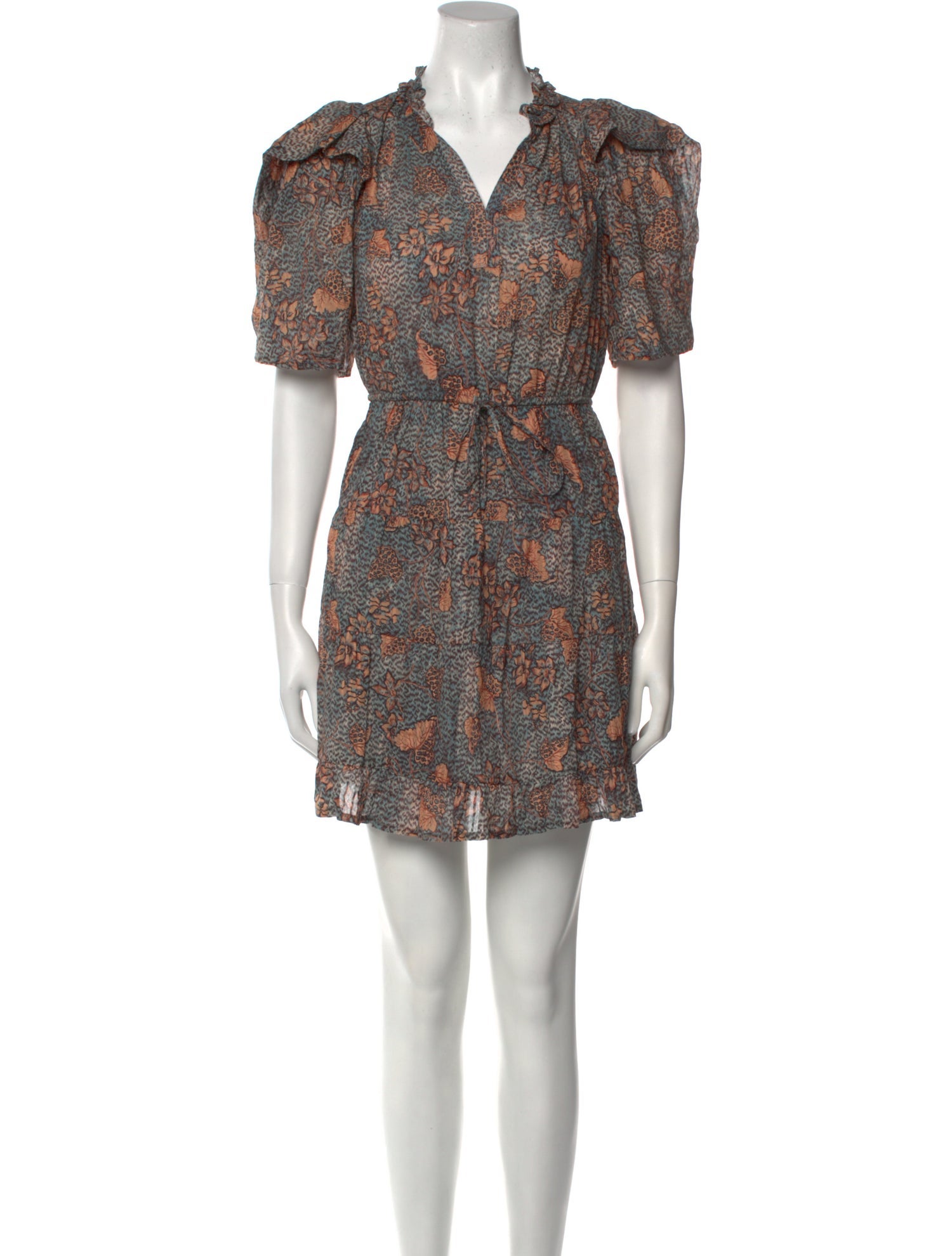 Ulla Johnson Floral Print Mini Dress