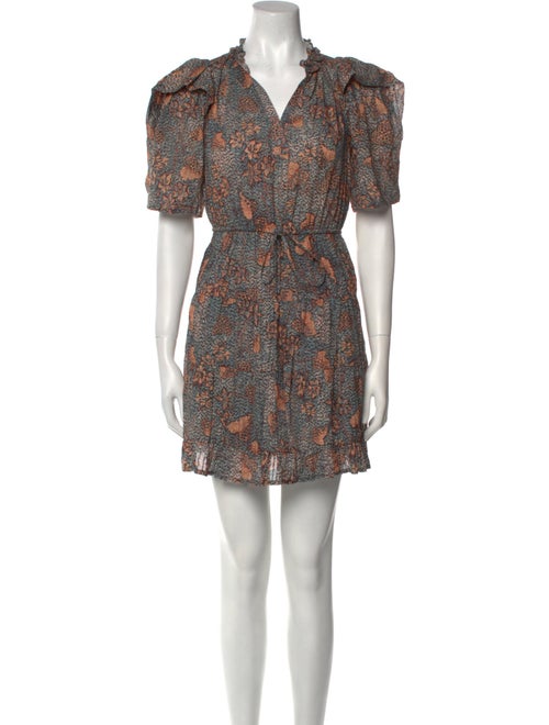 Ulla Johnson Floral Print Mini Dress