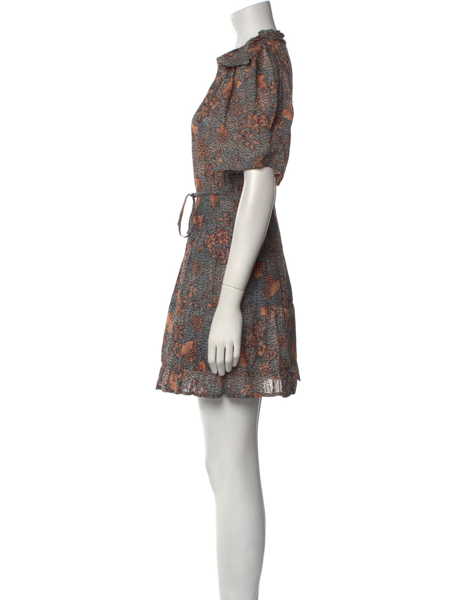 Ulla Johnson Floral Print Mini Dress