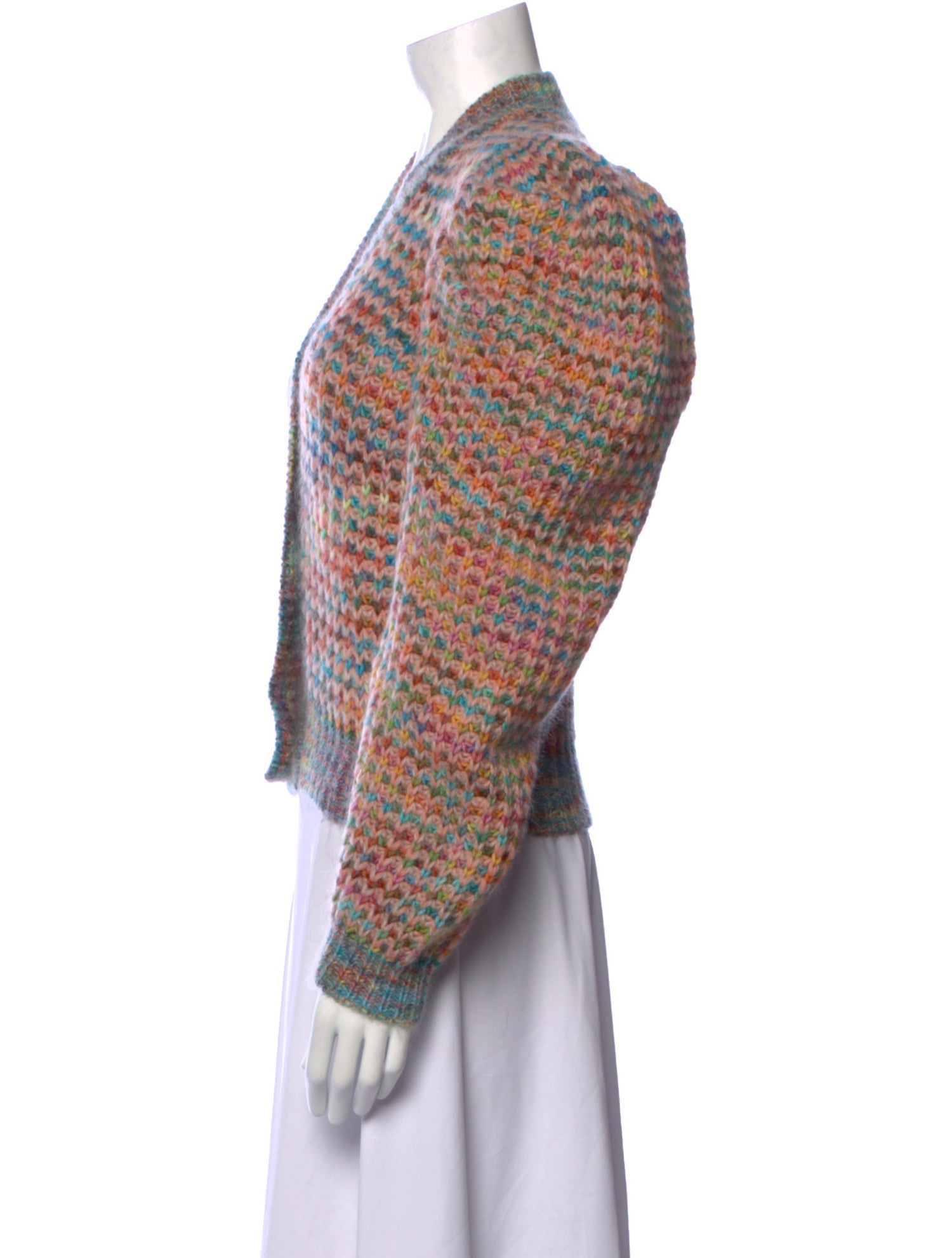 Ulla Johnson Printed V-Neck Sweater