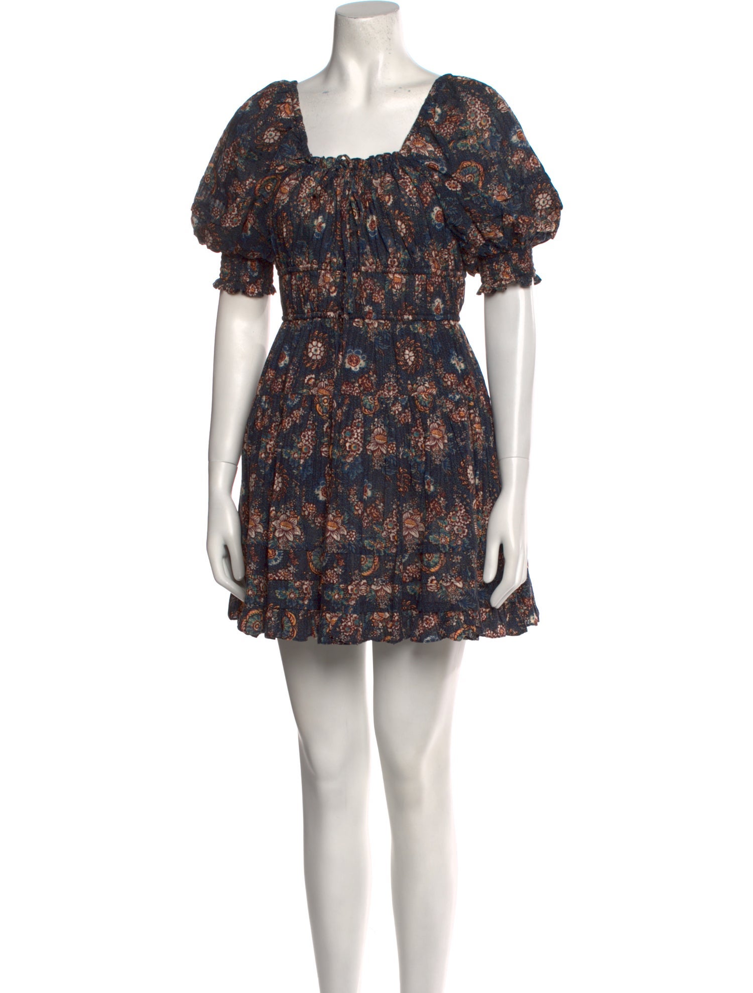 Ulla Johnson Floral Print Mini Dress