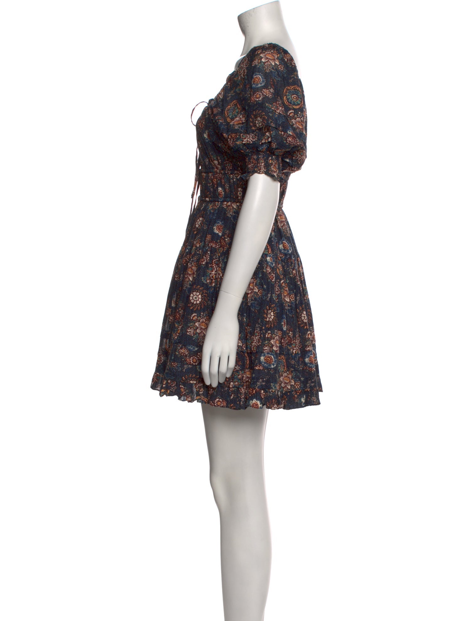 Ulla Johnson Floral Print Mini Dress
