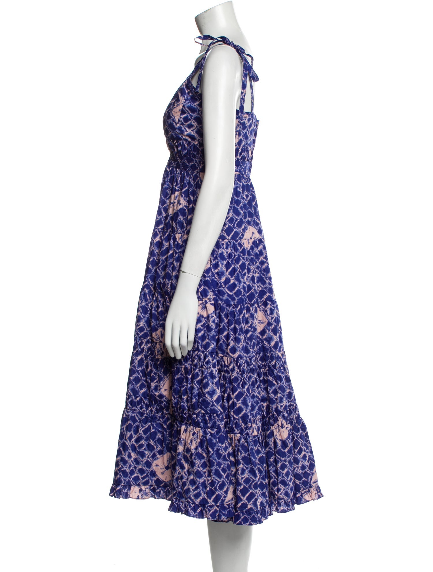 Ulla Johnson Floral Print Knee-Length Dress