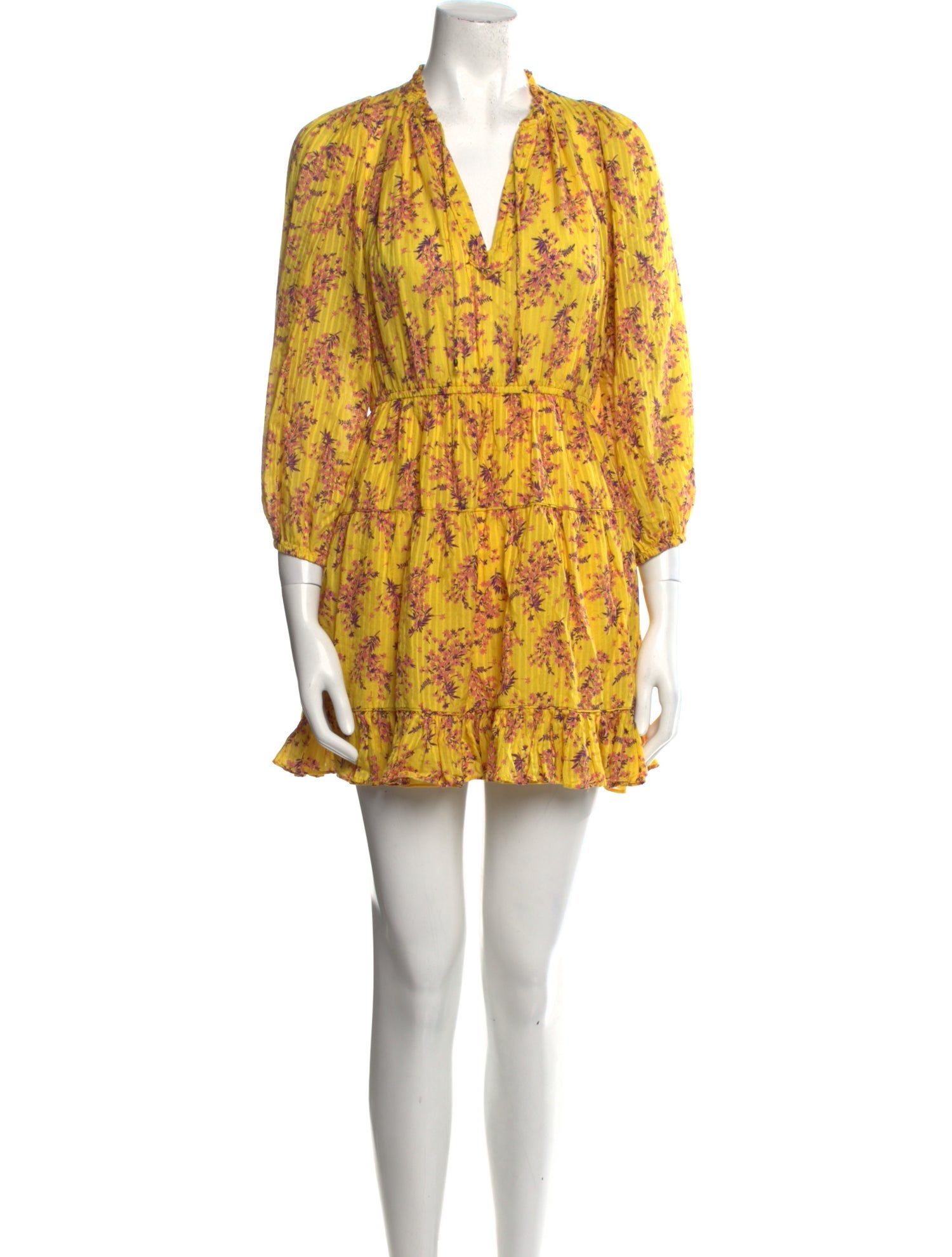 Ulla Johnson Floral Print Mini Dress