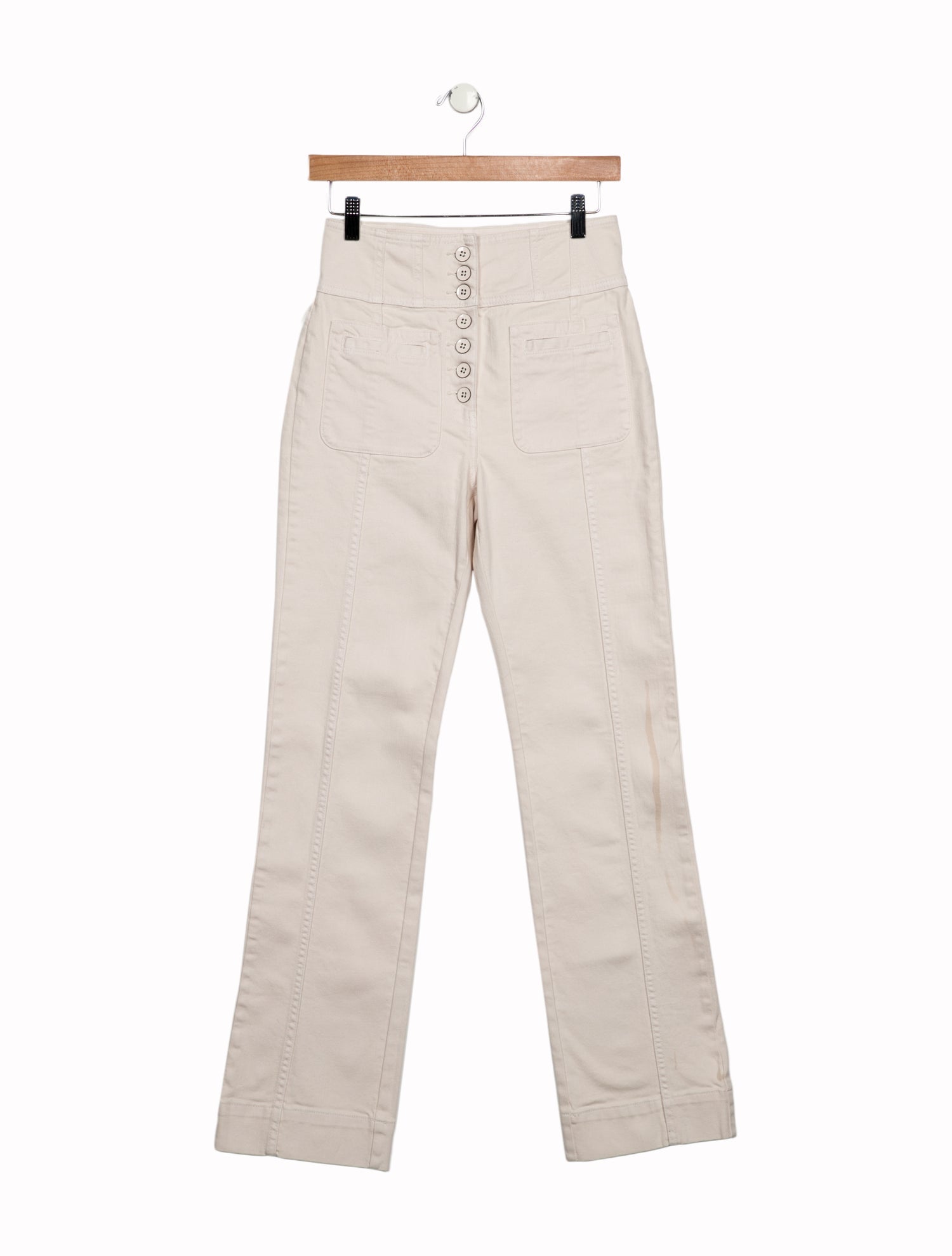 Ulla Johnson Mid-Rise Wide Leg Jeans