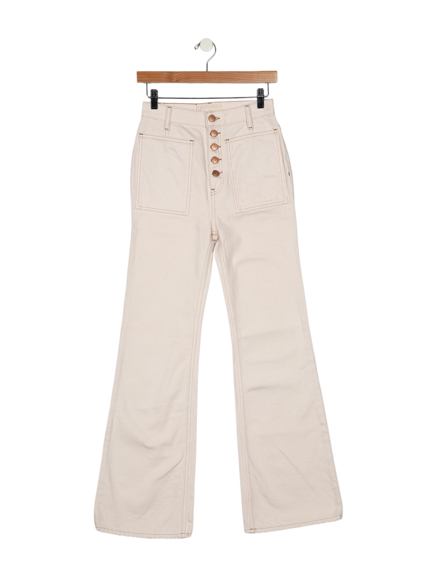 Ulla Johnson High-Rise Wide Leg Jeans