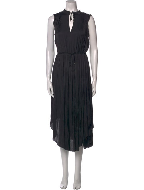 Ulla Johnson Tie Neck Long Dress