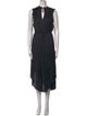 Ulla Johnson Tie Neck Long Dress