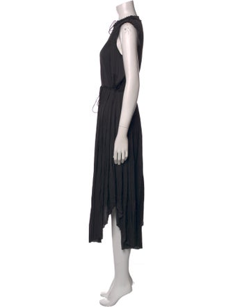 Ulla Johnson Tie Neck Long Dress