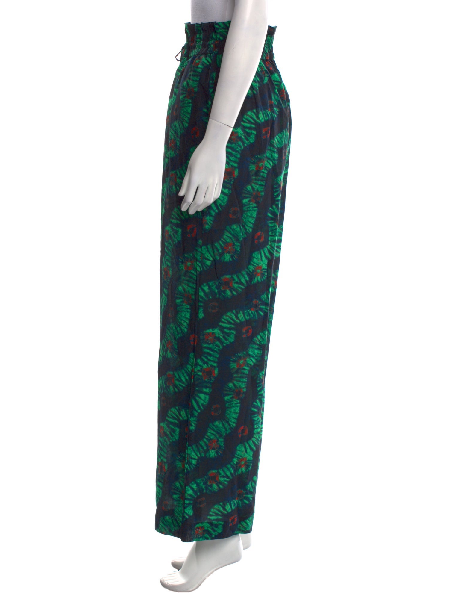 Ulla Johnson Floral Print Wide Leg Pants