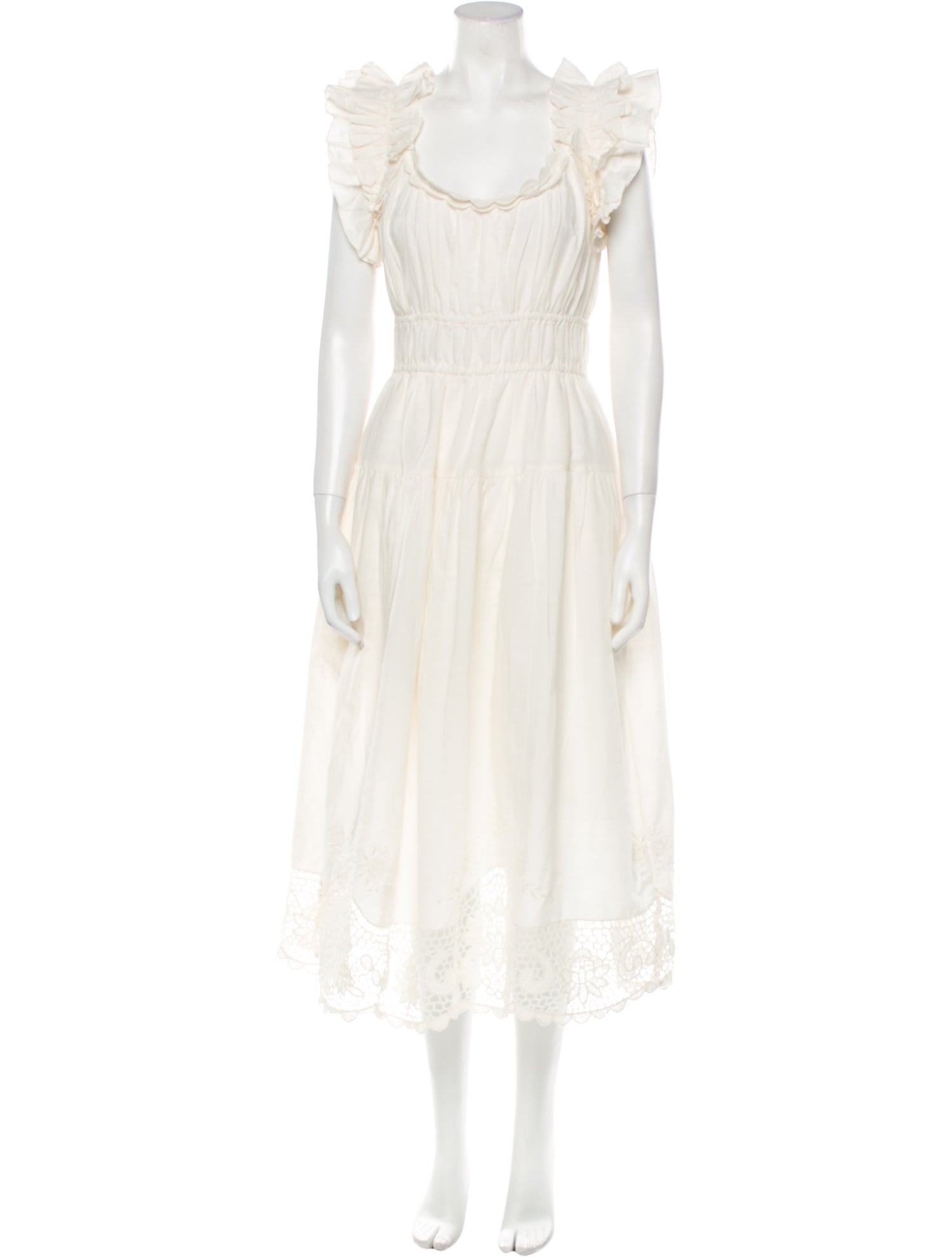 Ulla Johnson Linen Long Dress