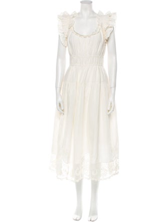 Ulla Johnson Linen Long Dress
