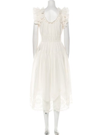 Ulla Johnson Linen Long Dress